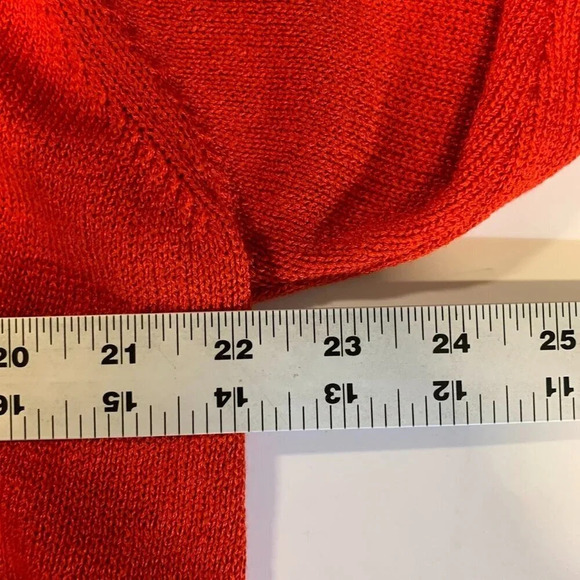 Donna Karan Women's Open Front Wool/Silk Blend Drape Cardigan Size M - Picture 10 of 11